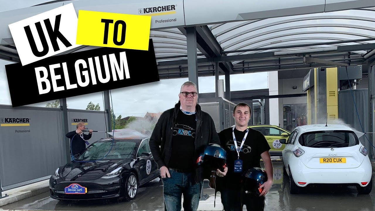 Can you drive to Belgium in a Electric Car Renault Zoe R110 🔋🔌🚗