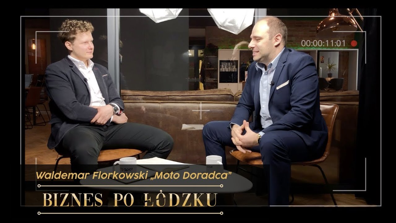 Wywiad z Waldemarem Florkowskim - Moto Doradca - Biznes Po Ludzku/Ł&oacute;dzku | Cospot TV