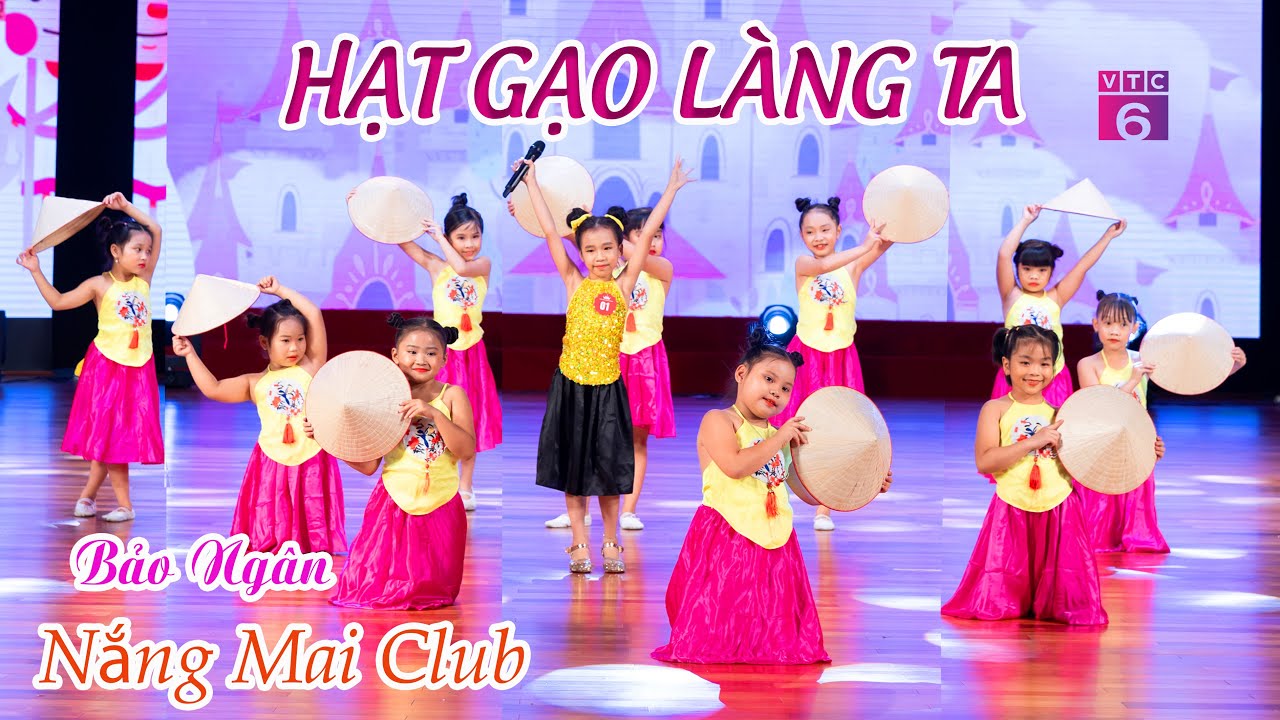 HẠT GẠO LÀNG TA - Bảo Ngân & CLB Nghệ thuật Nắng Mai (hát live) | Chung kết Angel Baby