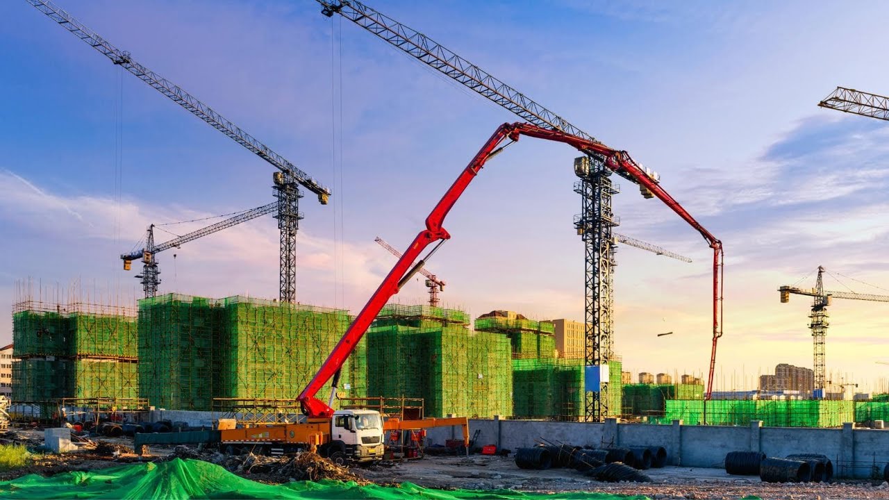 Upgrade concrete placing boom with long arm