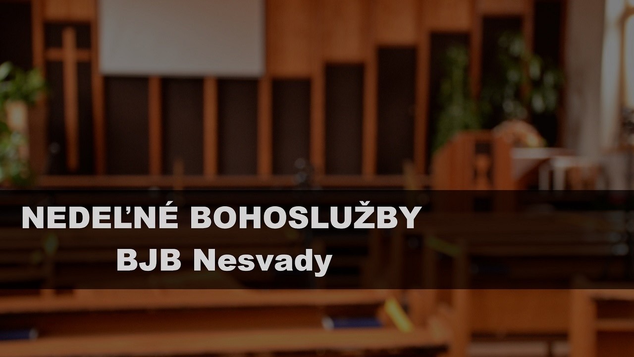 15.2.2026 | Dávid Cekov | Nedeľná bohoslužba BJB Nesvady