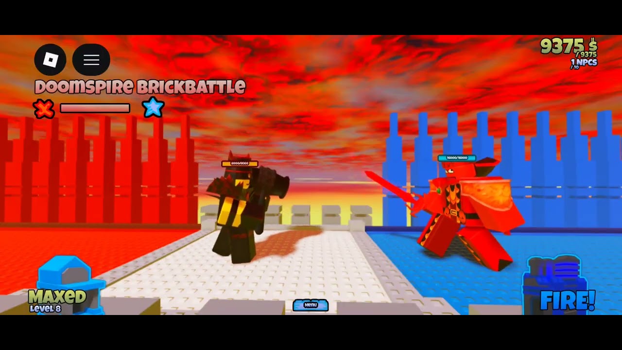 Chapter 1 Bosses VS Chapter 2 Bosses in The Battle Bricks
