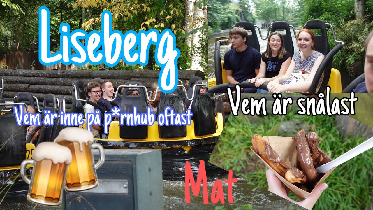 Göteborg, Liseberg, massa mat och vem är snålast