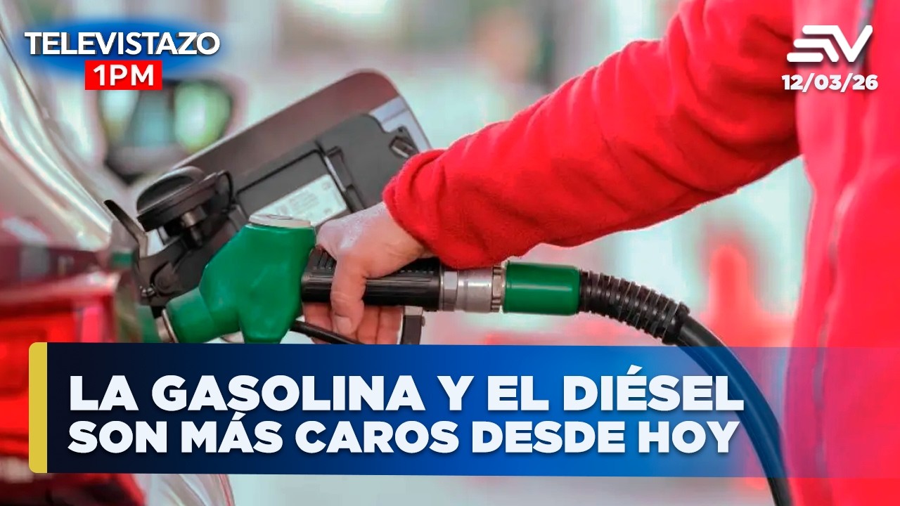 La gasolina y el diésel son más caros desde hoy | Televistazo 1 PM | #ENVIVO🔴