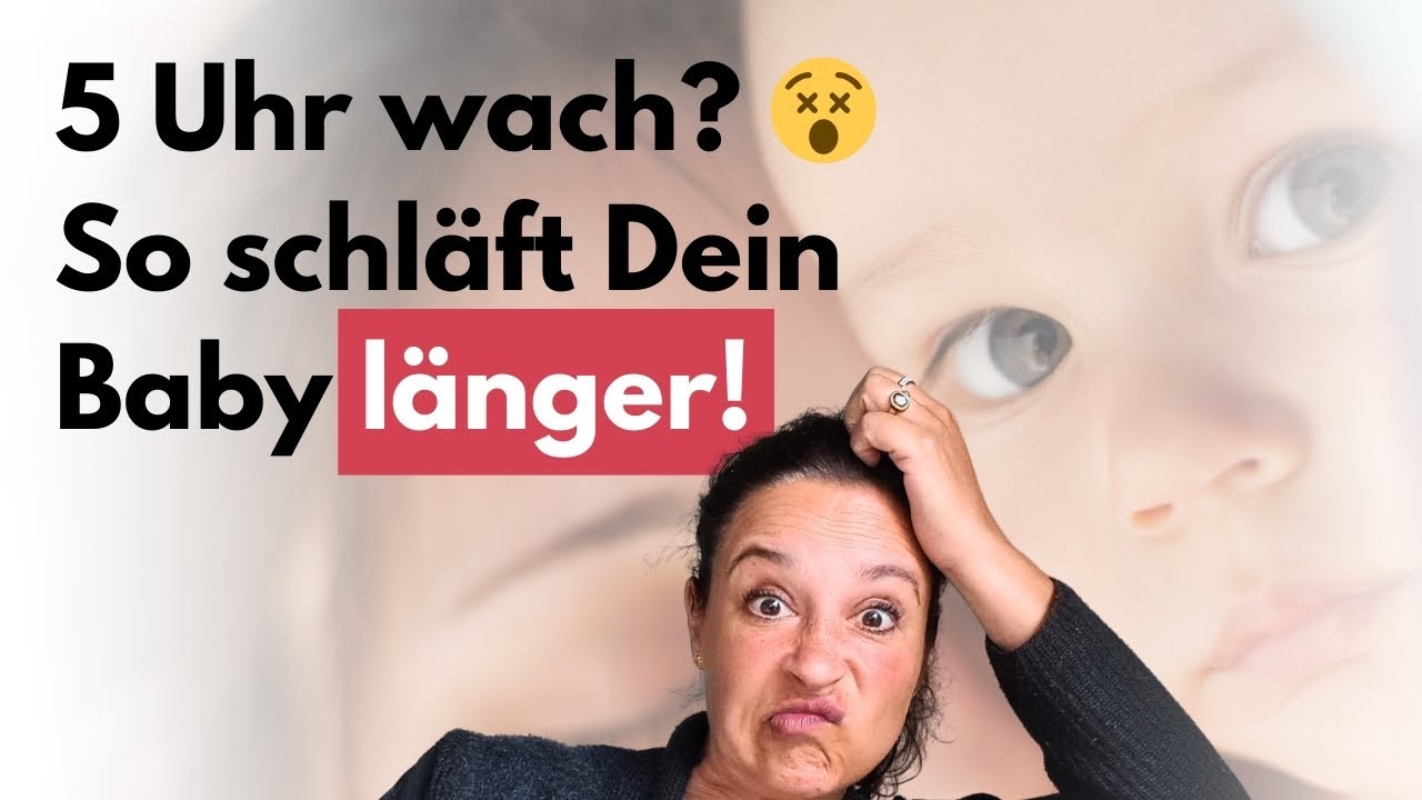 Dein Baby oder Kleinkind  wacht zu früh auf? 🥱 Das hilft wirklich! #ausschlafen #babyschlaf #mama