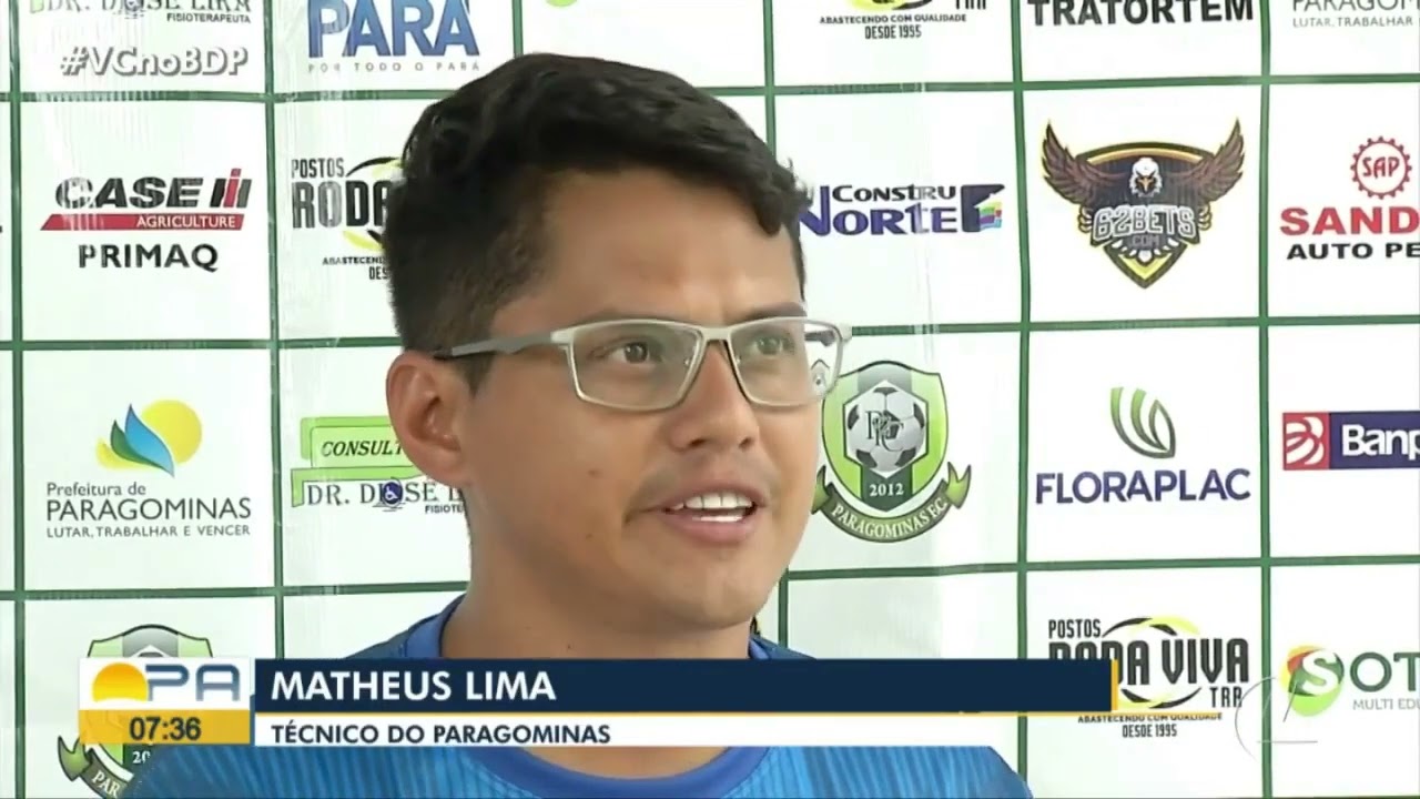 Bragantino PA 4  x 4 Paragominas PA 6ª rodada do Parazão 2021
