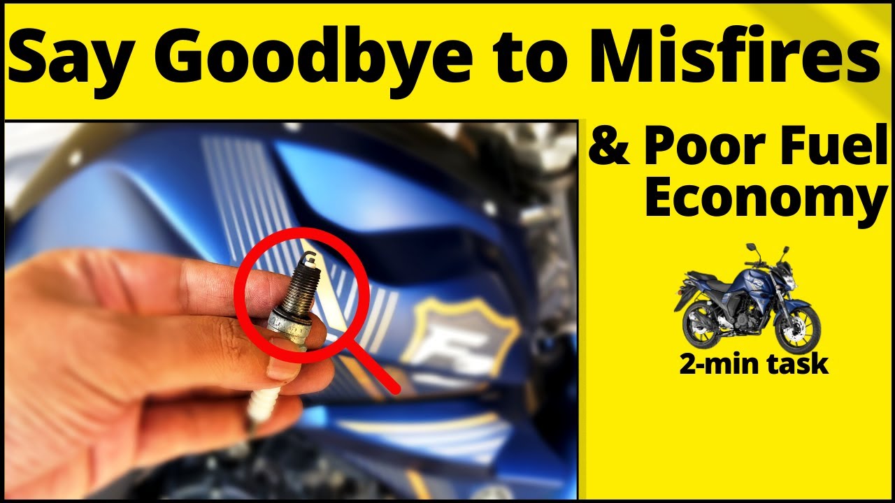 Yamaha fz spark plug cleaning | FZS spark plug | #fzsv2 #sparkplug #fzs