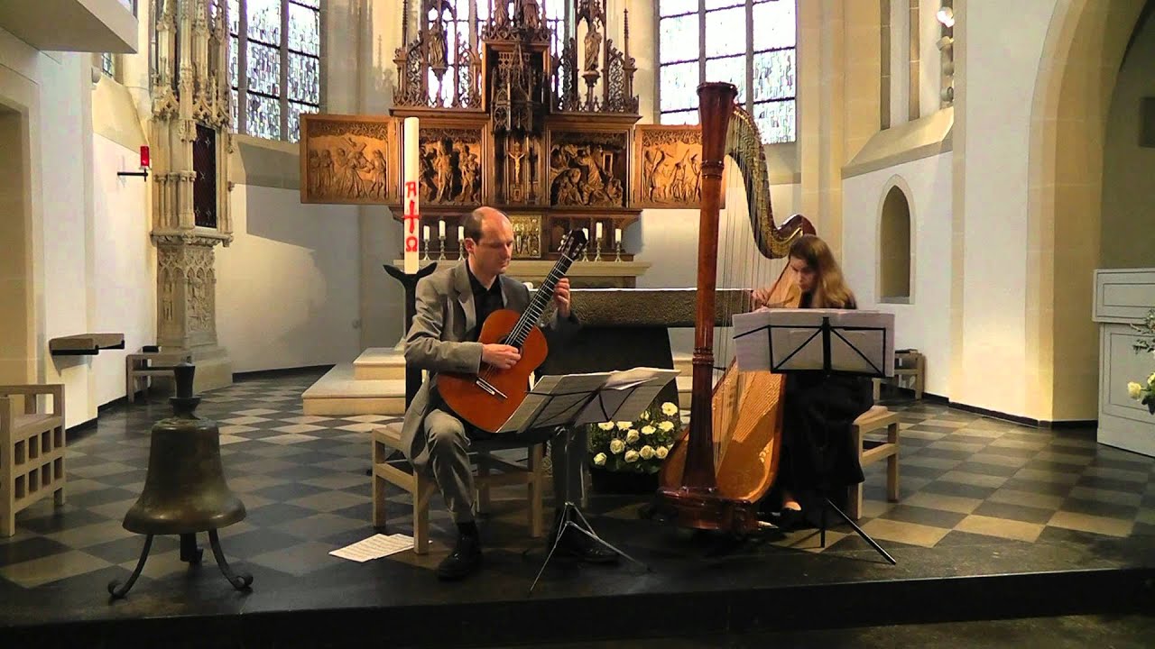 Enrique Granados - Andaluza - for Guitar and Harp