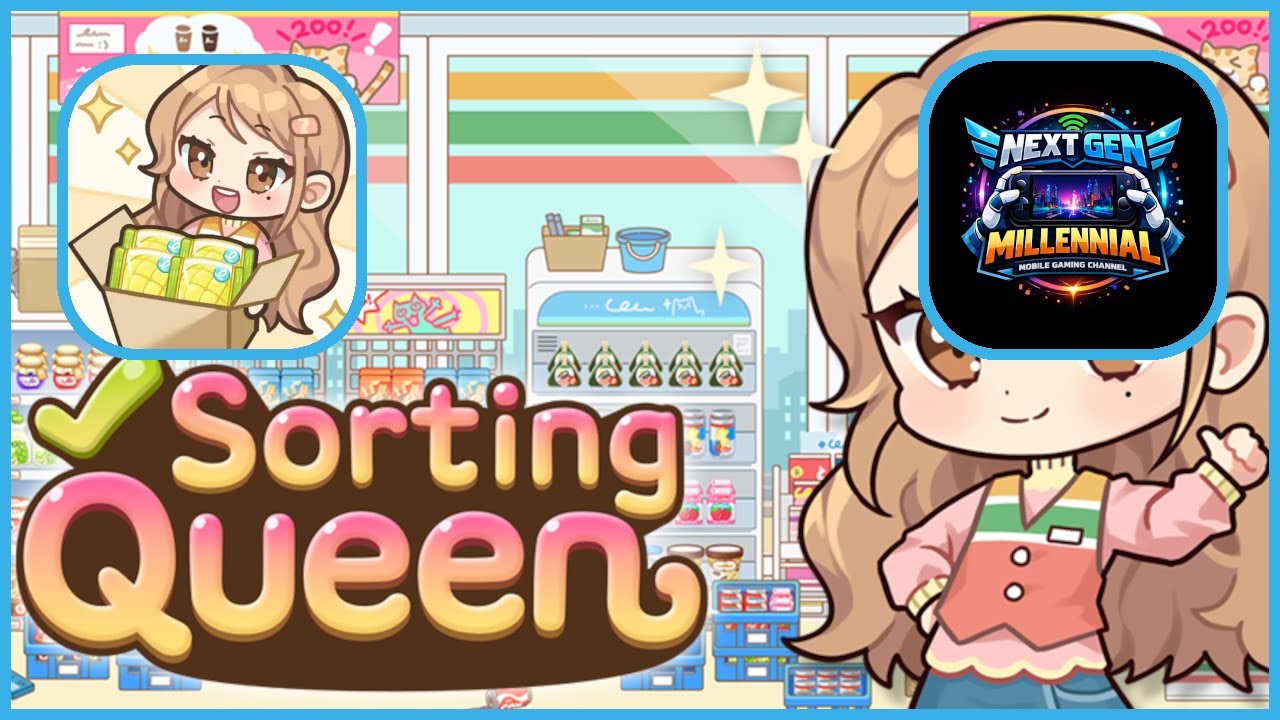 Sorting Queen Gameplay | Satisfying Puzzle Fun (Mobile)