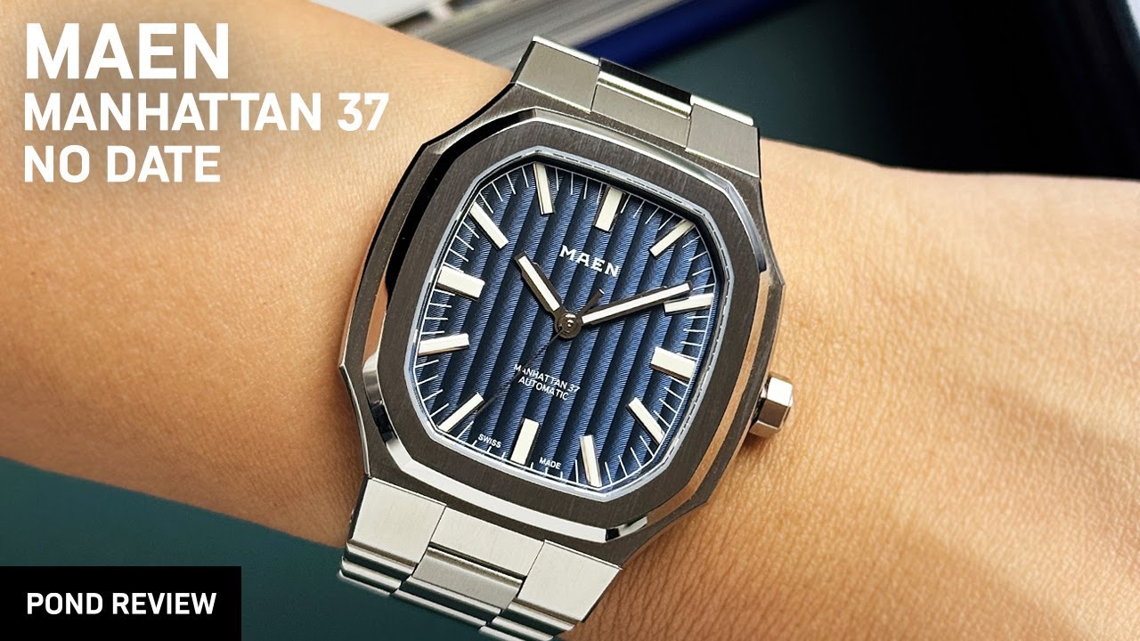 ขายหมดเกลี้ยงเพราะ Patek Cubitus! MAEN Manhattan 37 Blue