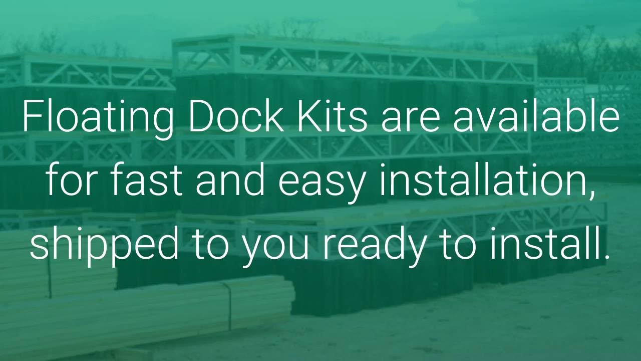 Floating Dock Systems and Floating Dock Kits: Floating Docks from Dock Boxes Unlimited