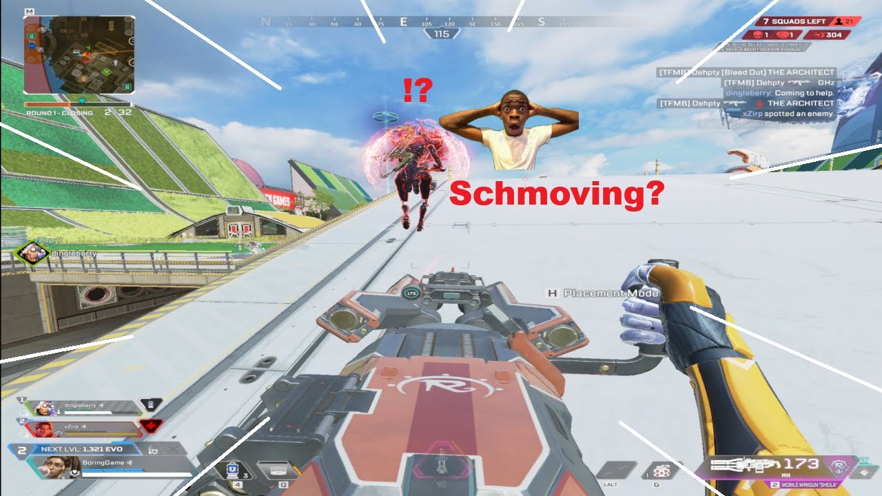 Rampart movement makes my teamates laugh