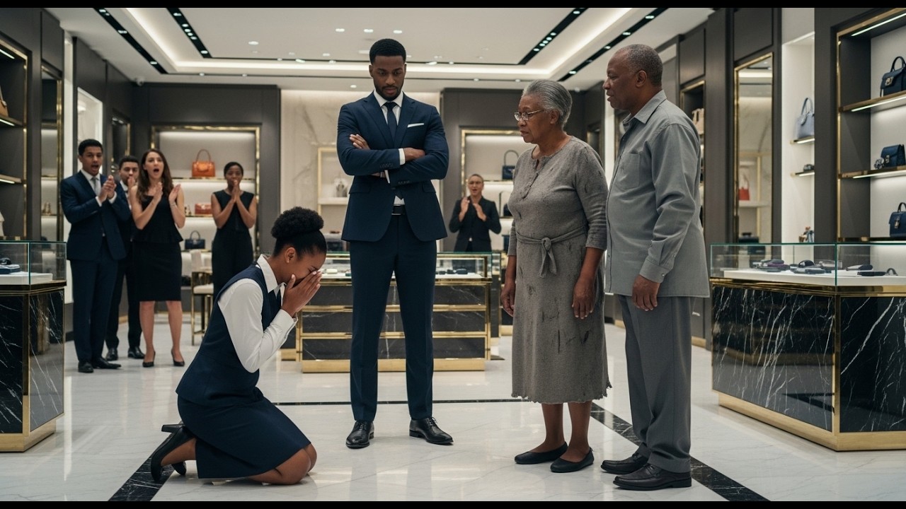 A store attendant humiliated A Billionaire’s Parent not knowing They Owned The Entire Luxury store.