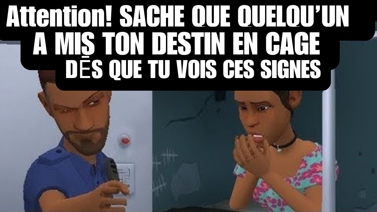 Attention! Sache Que Quelqu’un A Mis Ton Destin En Cage, Dès Que Tu Vois  Ces signes