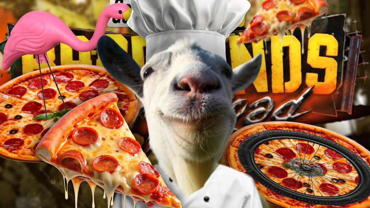 Bullsh*t Pizza | Goat Simulator 3 Baadlands Furry Road - Ep 2