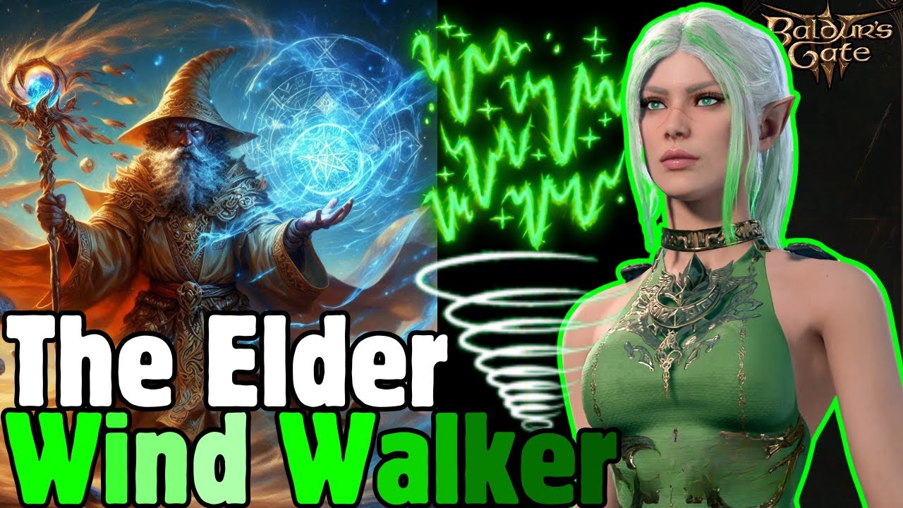 THE ELDER Wind Walker Build in Baldur's Gate 3 [mod]