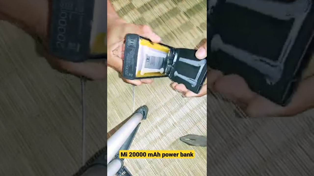 20000mAh power bank opening||mi 20000mAh power bank#shorts