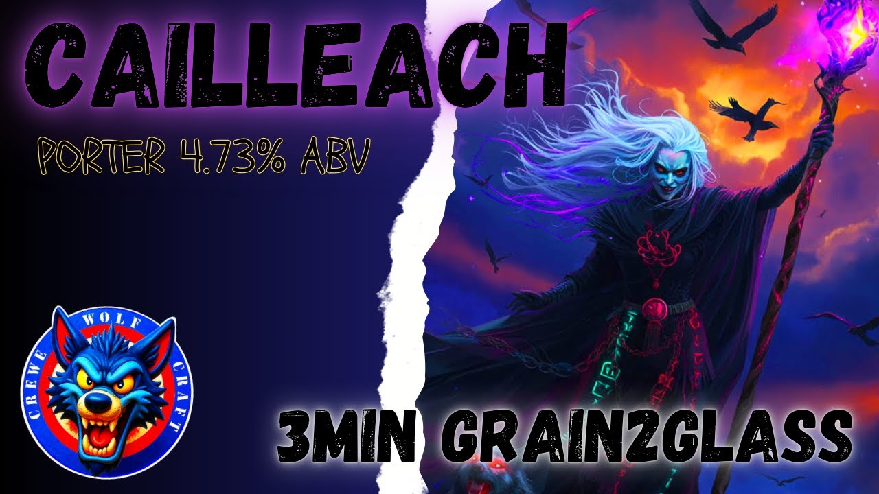 Cailleach Porter Grain 2 Glass