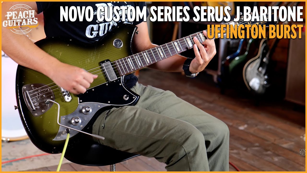 Novo Custom Series Serus J Baritone | Uffington Burst *Tom Jones/Scott McKeon Tour Guitar*