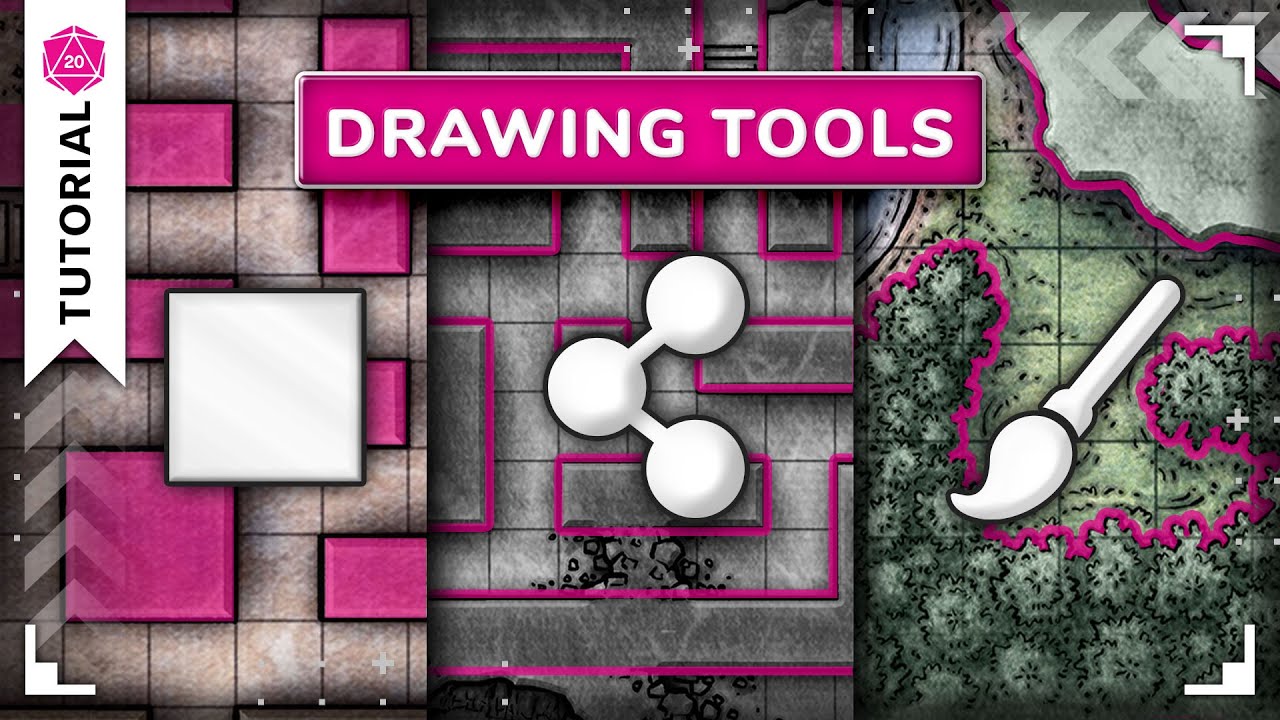 Drawing Tools with Dynamic Lighting | Roll20 Tutorial