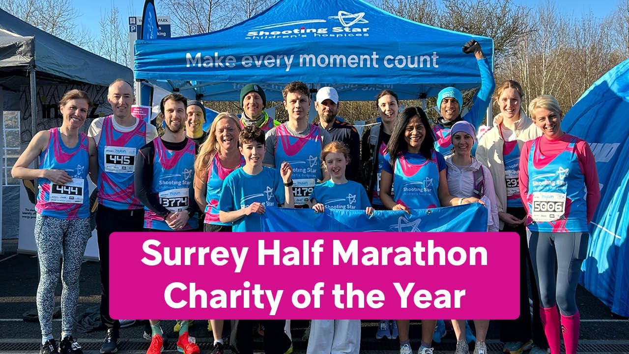 Shooting Star - Surrey Half Marathon Charity of the Year