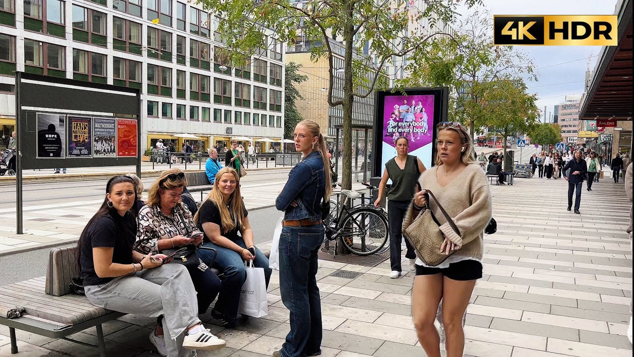 4k walking tour in Stockholm | Sweden Stockholm September 2024 | Stockholm walking tour