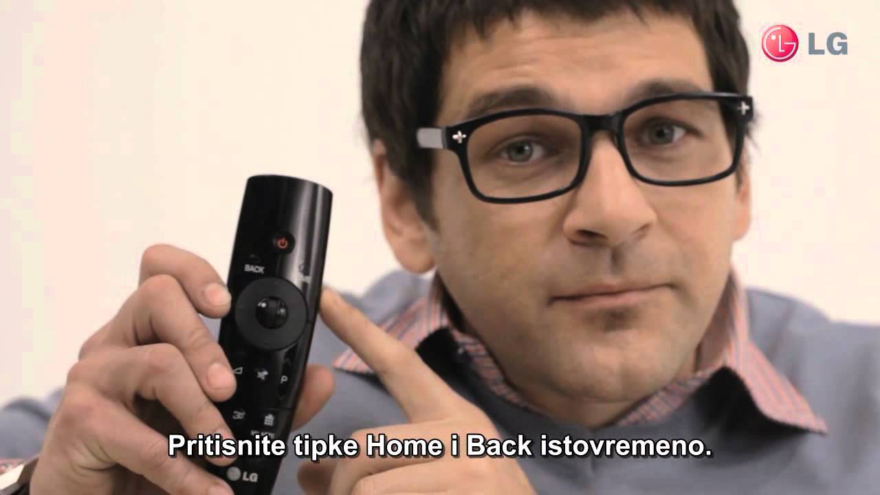 Uparivanje - LG Smart TV Magic Motion daljinski upravljač