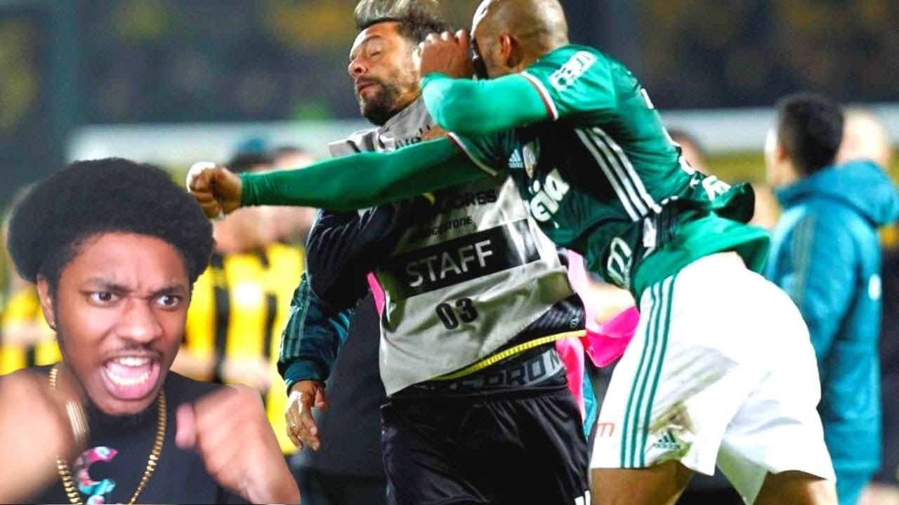 NBA Fan Reacts To Copa Libertadores ● Crazy Fights & Brawls!!!