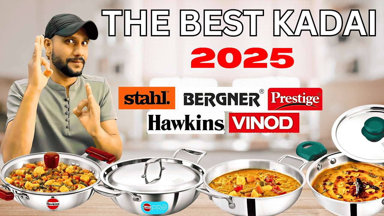 Best Triply Steel Kadai 2025 | Top Brands Compared | Best Triply Stainless Steel Cookware 2025