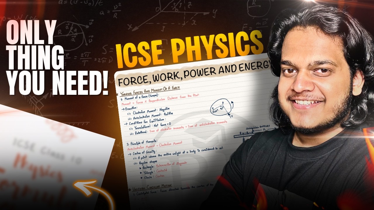 ICSE 2026 Physics: DO THIS & 90+ Is GUARANTEED 🔥