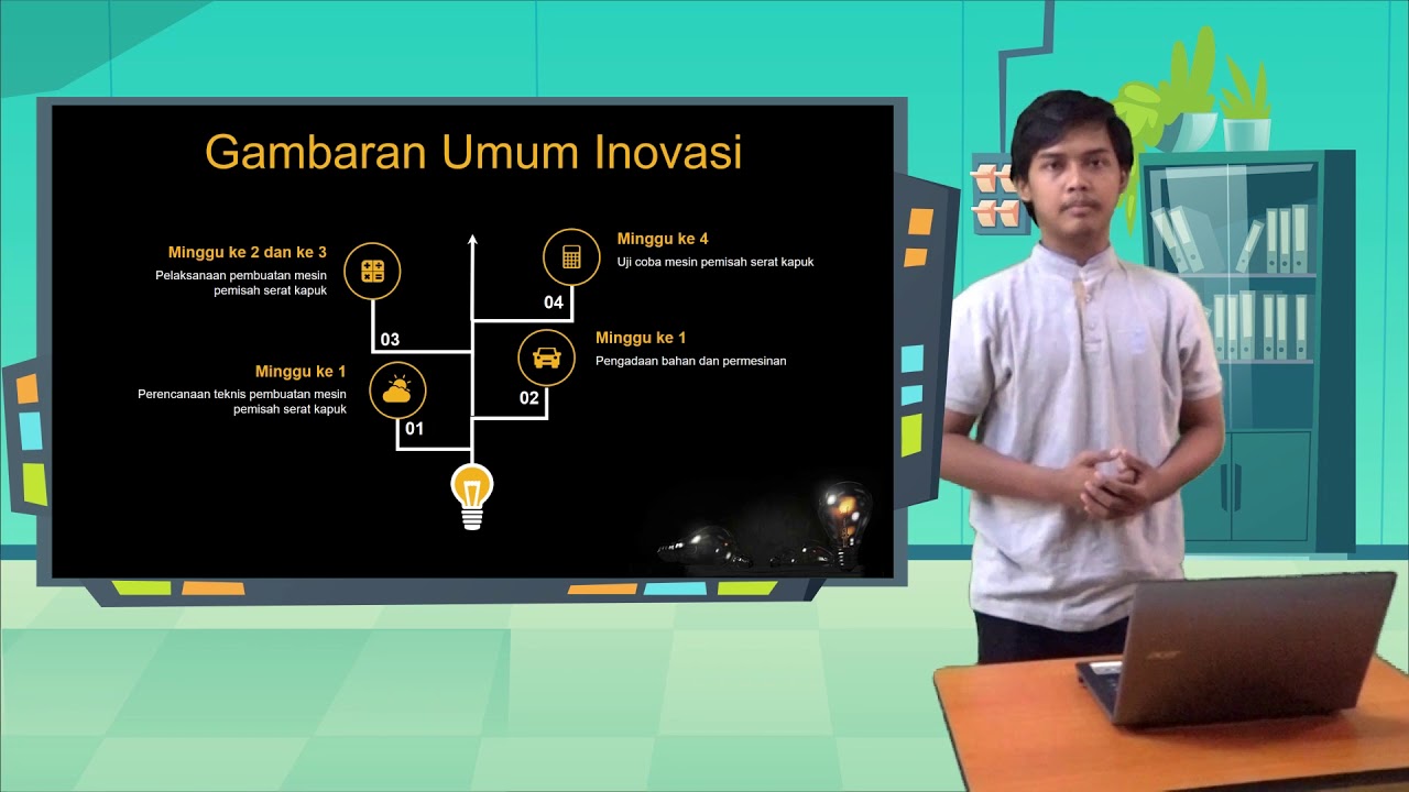 Rancang Bangun Mesin Pemisah Serat Kapuk sebagai Bahan Dasar Tekstil Berbasis Microcontroller