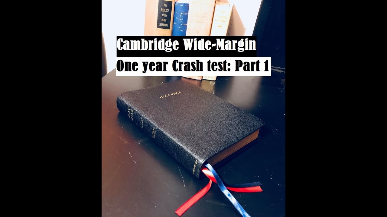 Cambridge Wide-Margin One year Crash test: Part 1