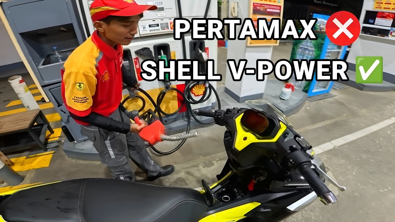 RIP PERTAMAX!!!! || AEROX ALPHA ISI BENSIN SHELL V-POWER