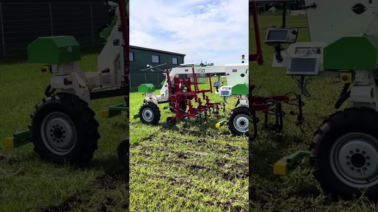 Naio Orio. Testfahrt mit Steketee EC Weeder.