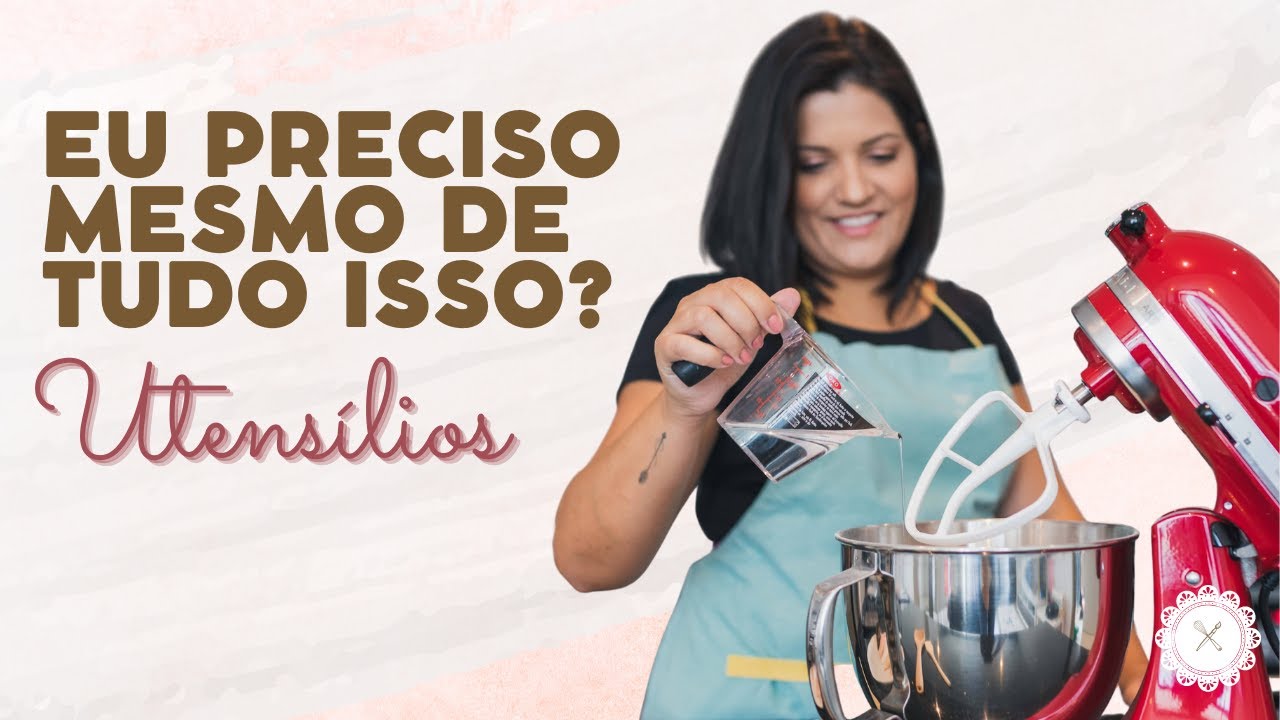 Quais UTENSÍLIOS você precisa para fazer seu BISCOITO PERFEITO