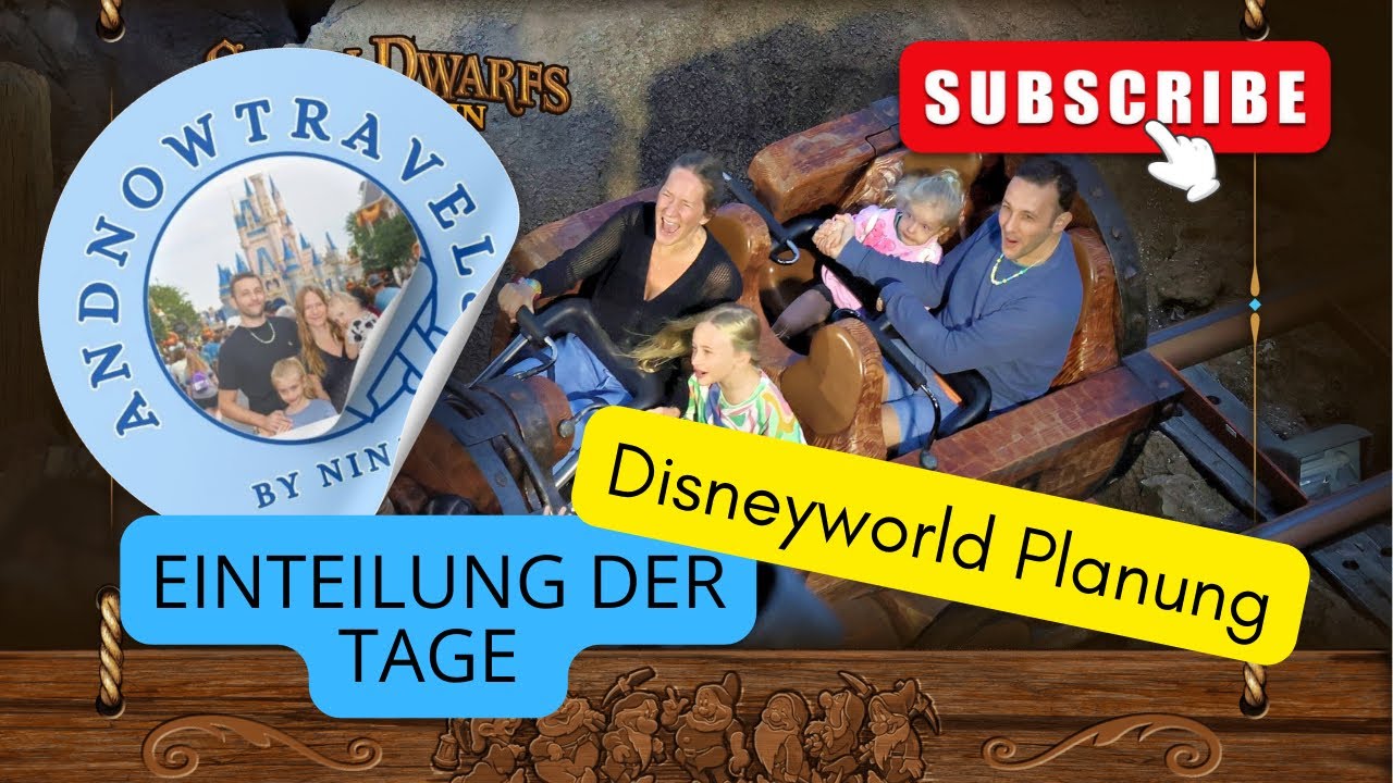 Walt Disney World Planung: die optimale Einteilung der Parktage ✨