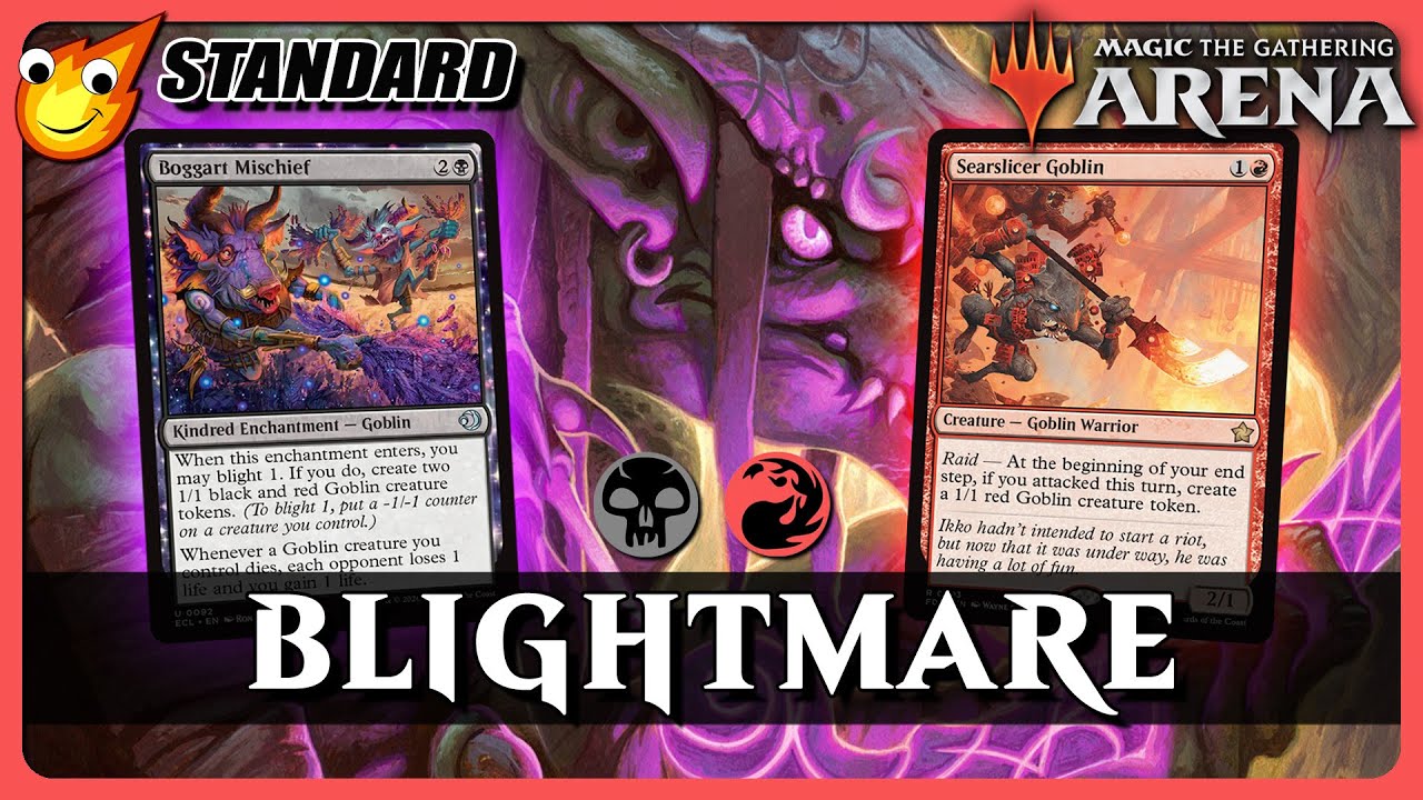 Rakdos Goblins, now with more Blight | $37/12 Rares | MTG Arena