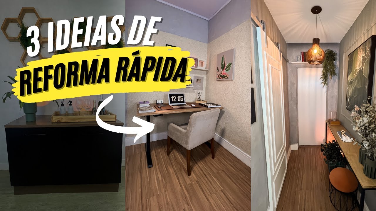 3 &Oacute;TIMAS IDEIAS DE REFORMA SEM QUEBRA   QUEBRA