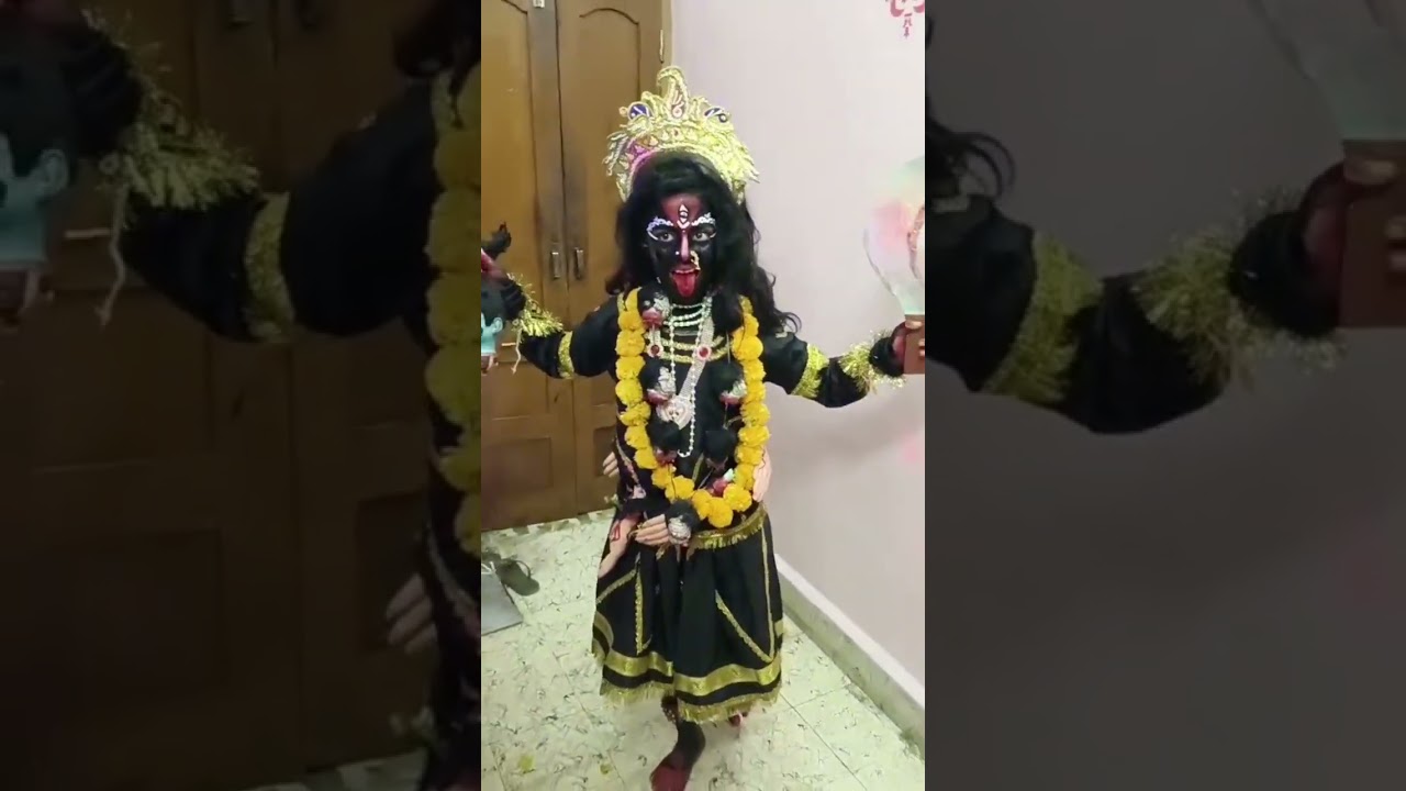 maa kali , fancy dress competition 🏆🏆 1st prize winner #video #khatushyam #jai #maadurga
