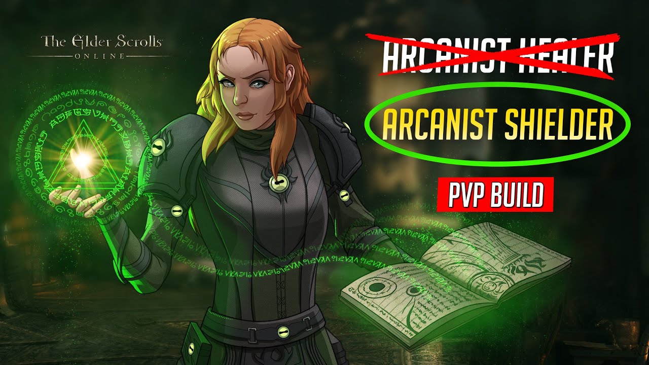 ESO - Arcanist Healer? Terrible! Arcanist Shielder? Yes.