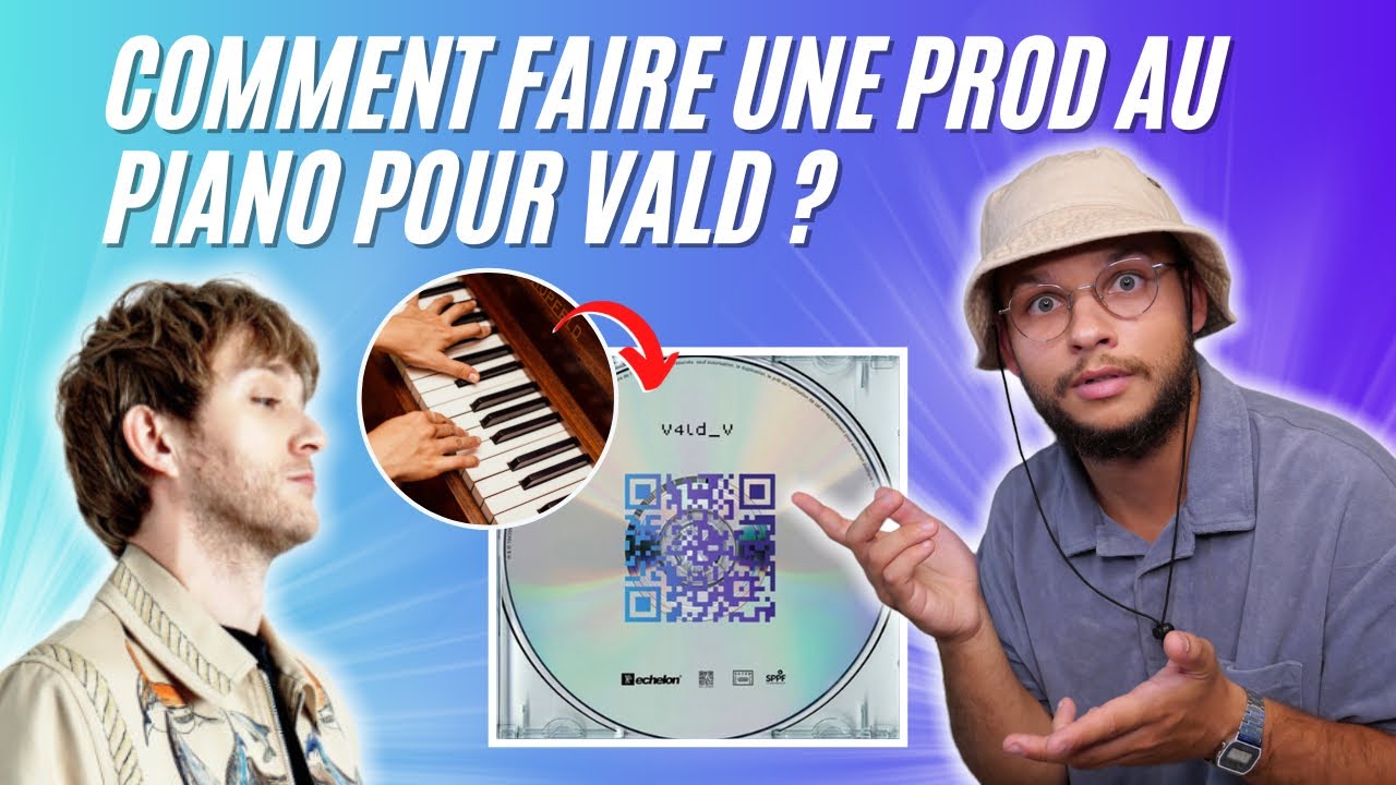 COMMENT FAIRE UNE PROD TRAP AU PIANO POUR VALD ? 🎹 💥 (@ValdSullyvan , @IamSeezy, la prod tue 💪)