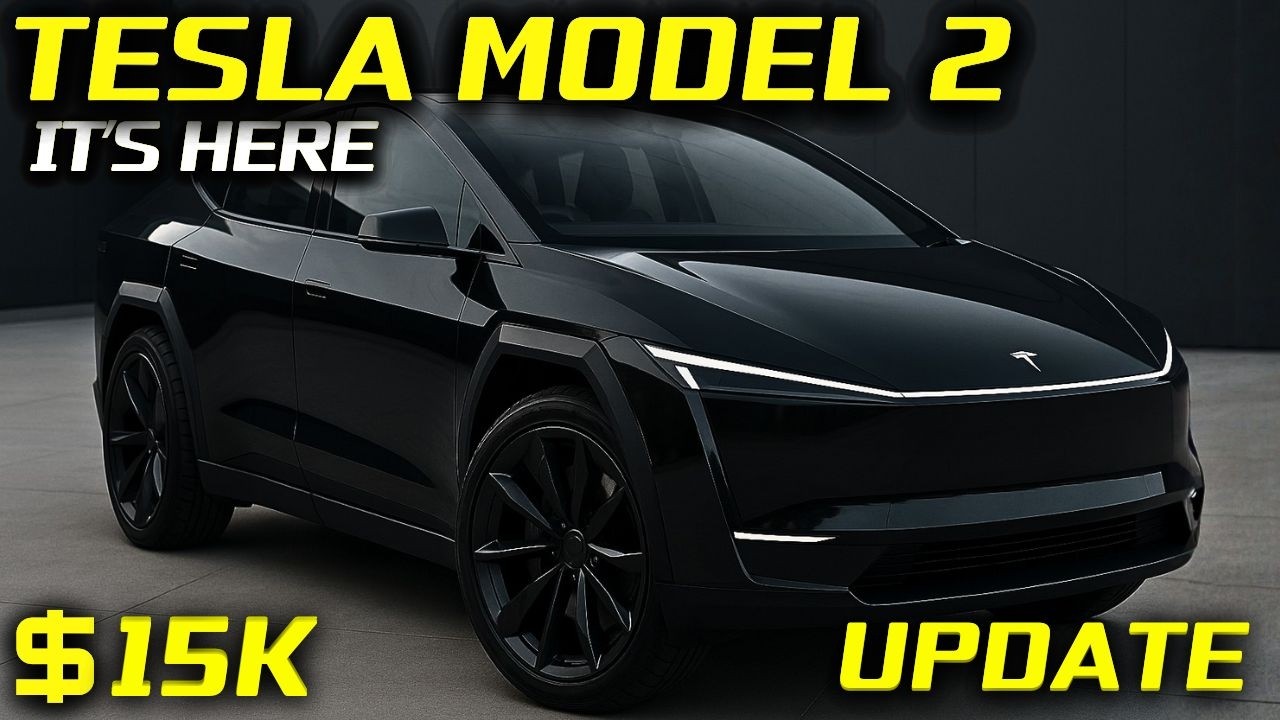 15 990 долларов &mdash; Выпущена новая Tesla Model 2: бесплатный FSD, запас хода LR 510 миль, гигапресс...