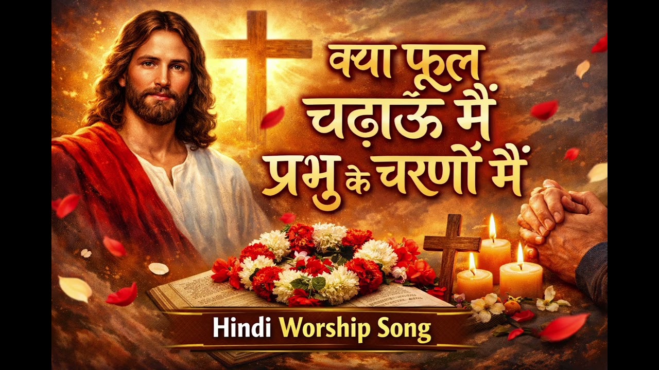 क्या फूल चढ़ाऊँ मैं प्रभु के चरणों में | Hindi Christian Worship Song | BRB Official