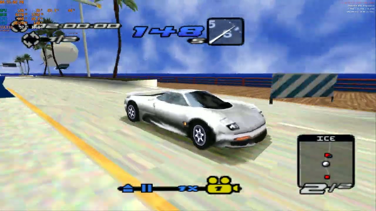 Need For Speed III ATLANTICA PS1 Duckstation Emulation 4k 60fps