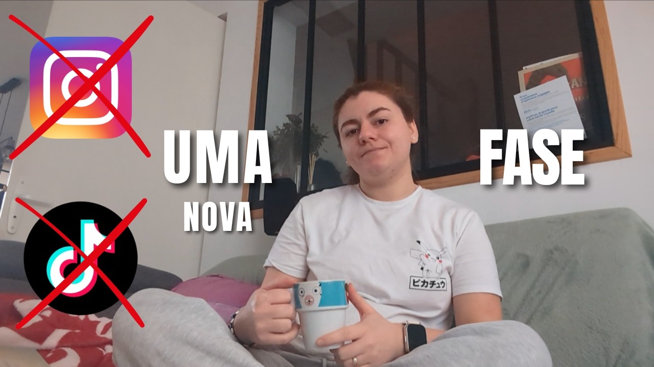Decidi sair das redes sociais ( me afastei do Instagram,deletei Tik Tok) 