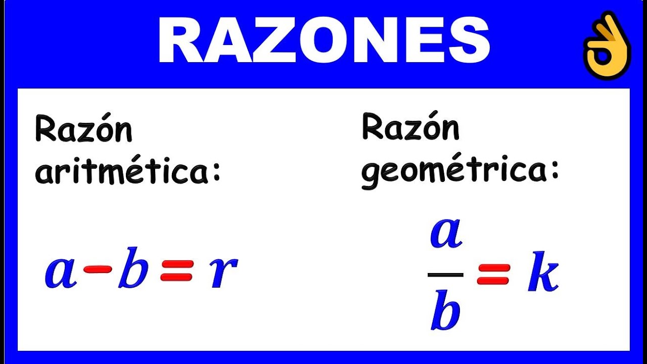 TIPOS DE RAZONES