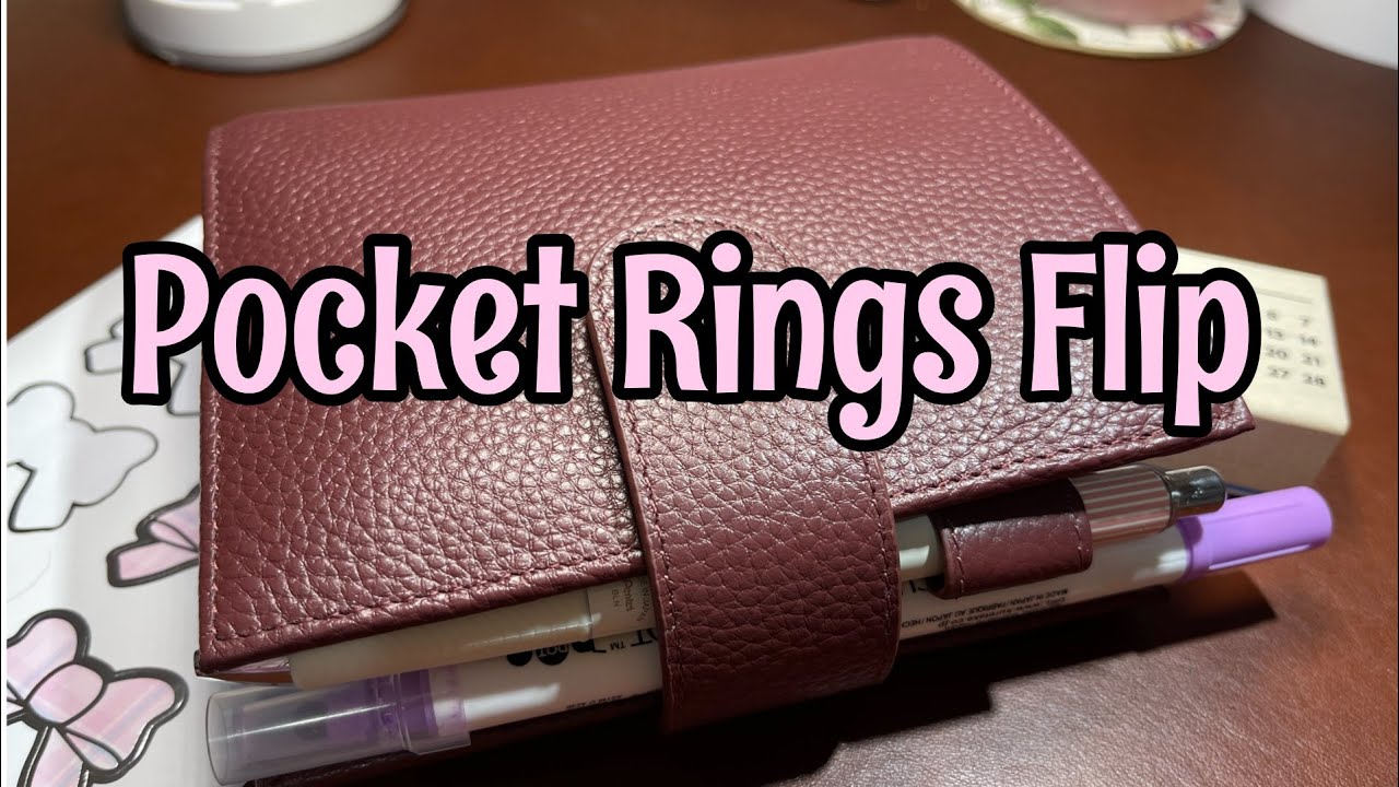 Pocket Rings Flip | Moterm Cover | I use this for Studying