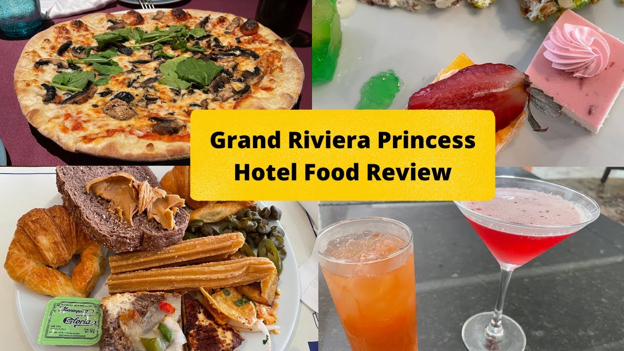 Grand Riviera Princess Hotel Food Review 2022 | Veg & Non Veg Food | All Inclusive Resort in Mexico