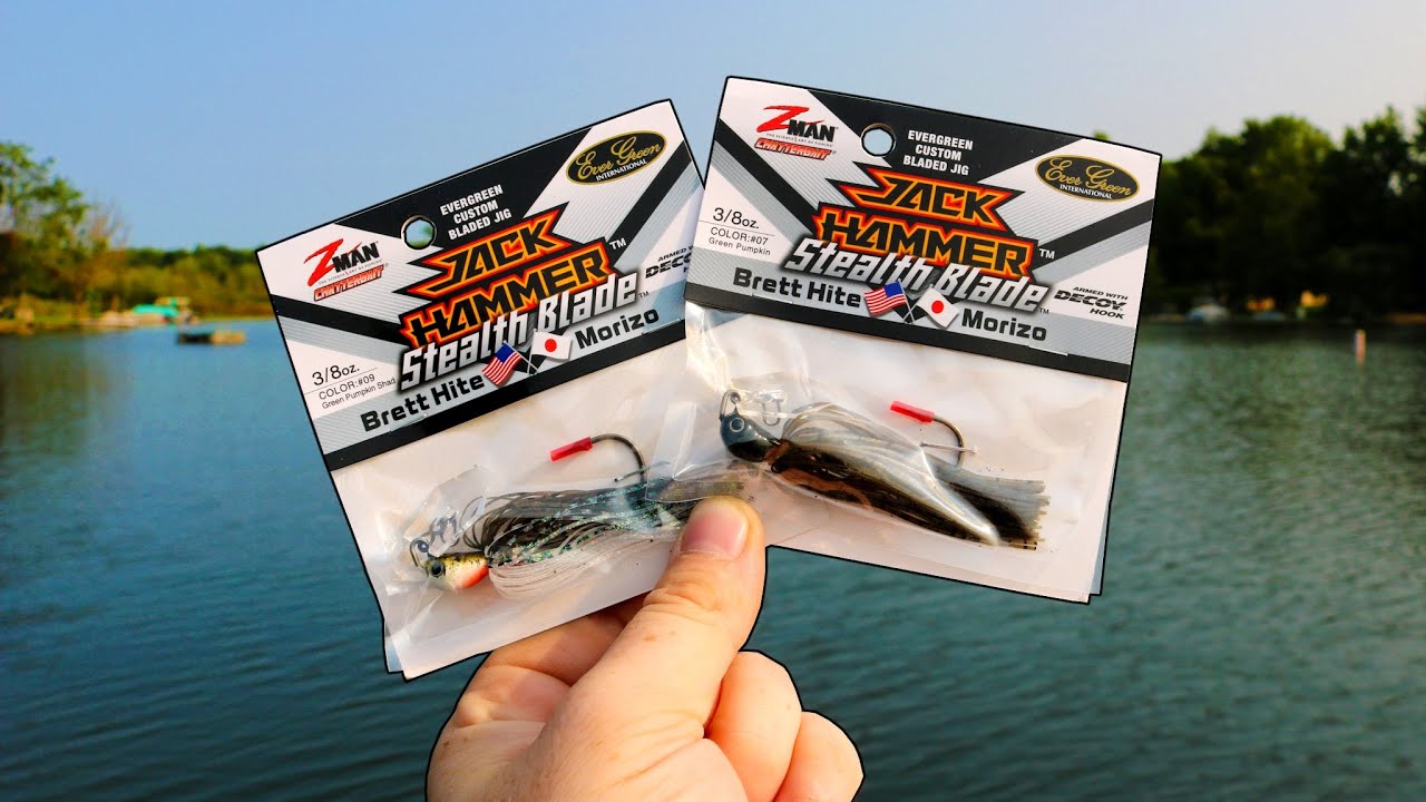 NEW Jackhammer STEALTHBLADE Chatterbait Review! Does it SUCK???