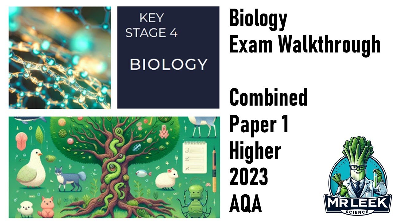 Biology Combined Paper 1 Higher 2023 P1 AQA Walkthrough